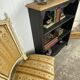 Oak bookcase shelf