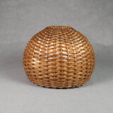 Vintage wicker ball suspension