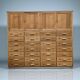 Large vintage industrial XL drawer cabinet / cabinet / plan cabinet