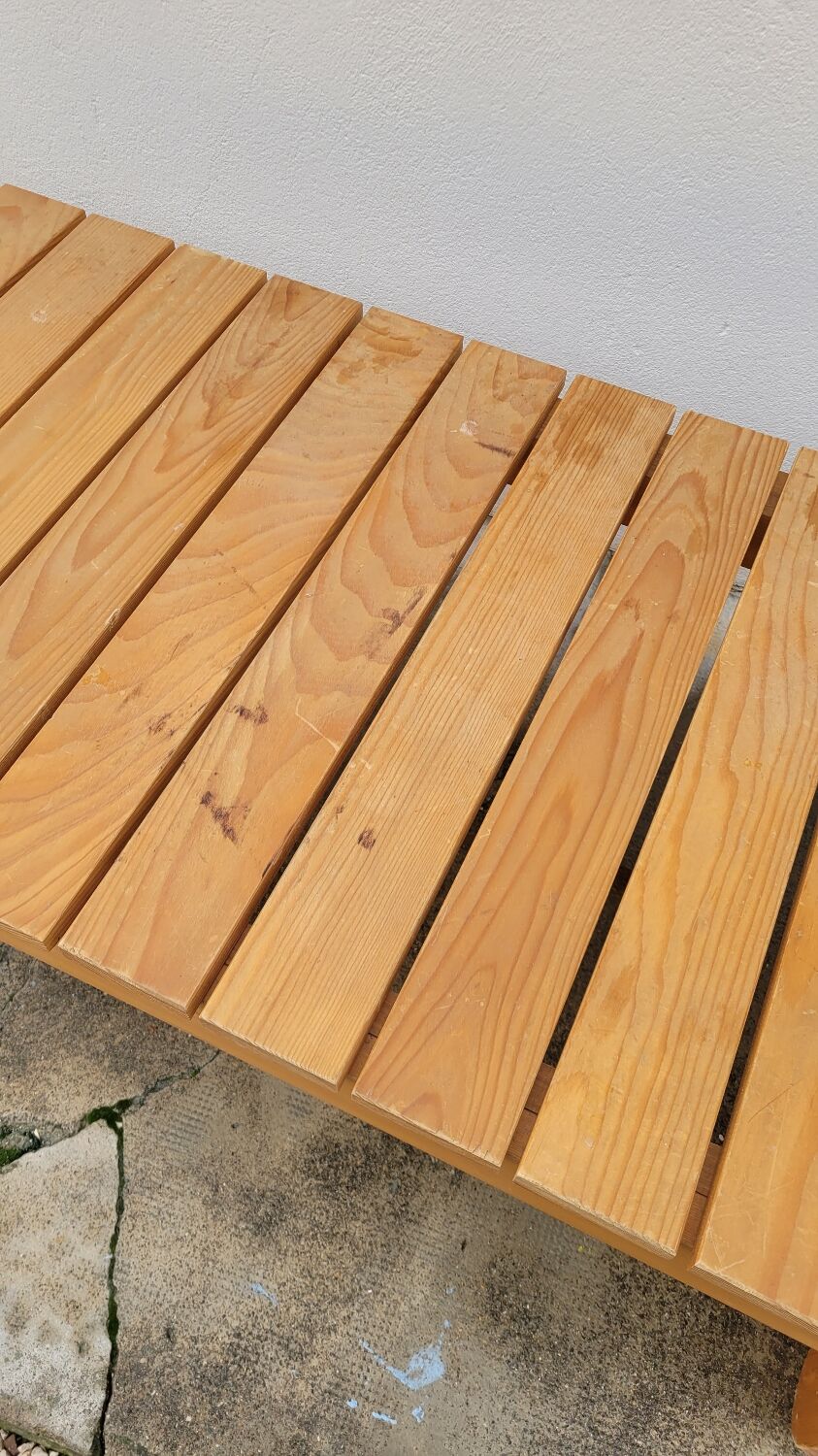 Pine coffee table