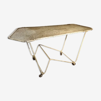 Table basse roulante 1960