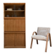 60s-70s oak secretary desk (renovated)