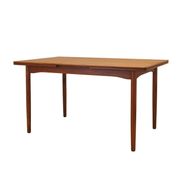 Teak table, Danish design, 1970s, manufactured in Denmark