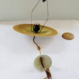 Opaline hanging lamp 50