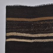 Tapis Kilim à rayures anatoliennes vintage sku3880