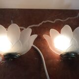 Pair of mathias wall lights