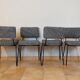 Set de 4 chaises design André Simard, édition Airborne, 1960