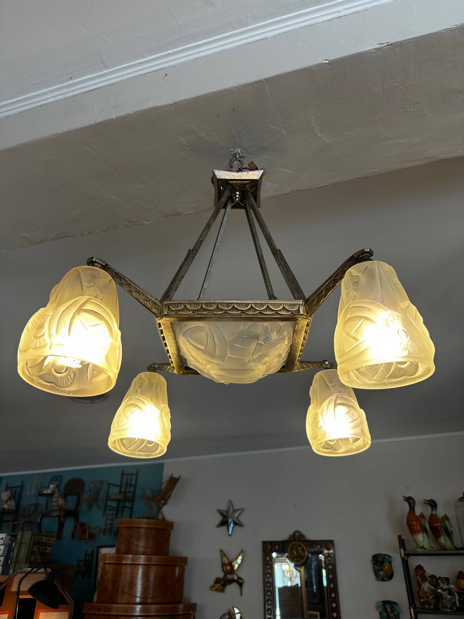 Art Deco chandelier