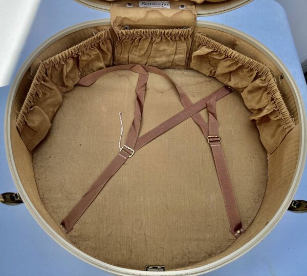Valise a chapeau samsonite streamlite vintage - paquebot france