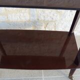 Vintage service cabinet with two trays on wheels