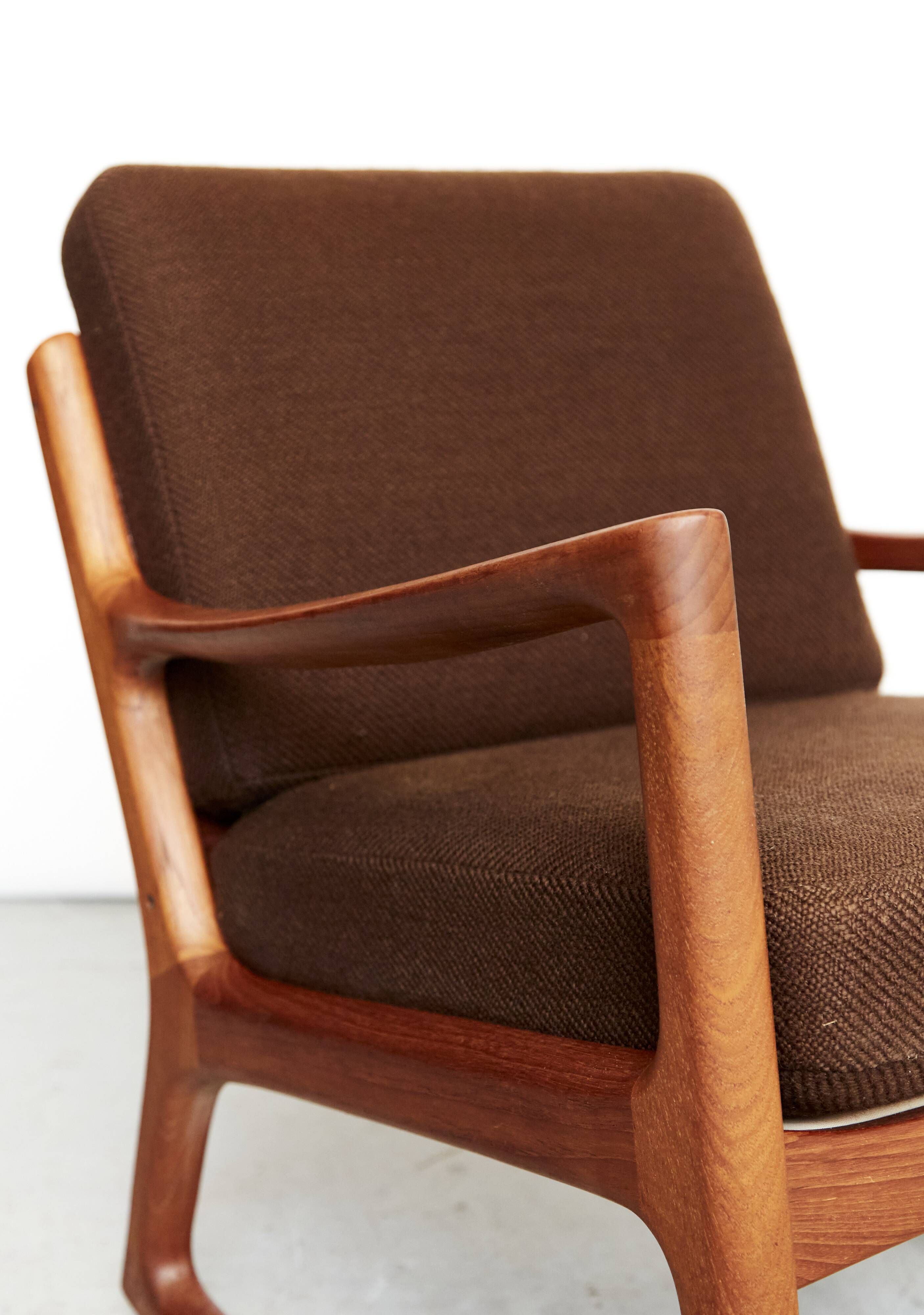 Ole Wanscher Mid-Century Rocking Chair "Senator" for France & Søn