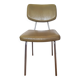 Vintage Hauser metal and skai chair