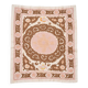 Nappe brodée à la main vintage 134x167 cm
