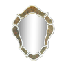 Mirror in eglomerized glass