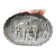 Bronze dish decorated with animals and children