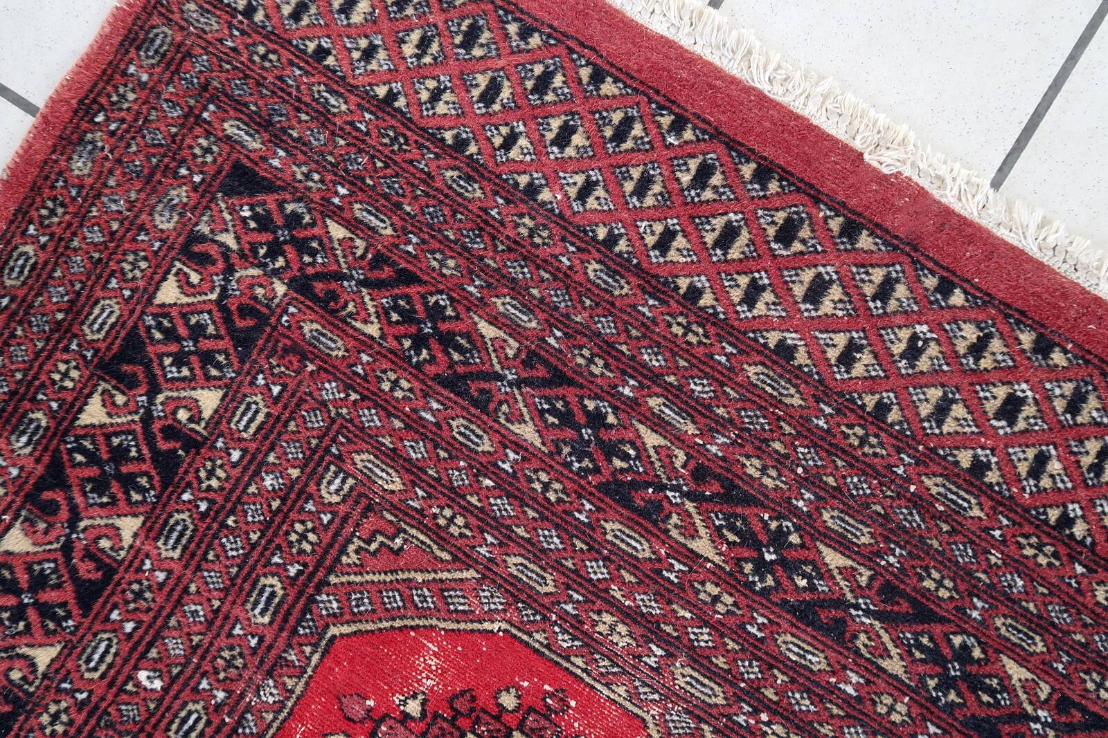 Tapis Vintage Fait Main Boukhara – 94 x 163 cm - 1C1022