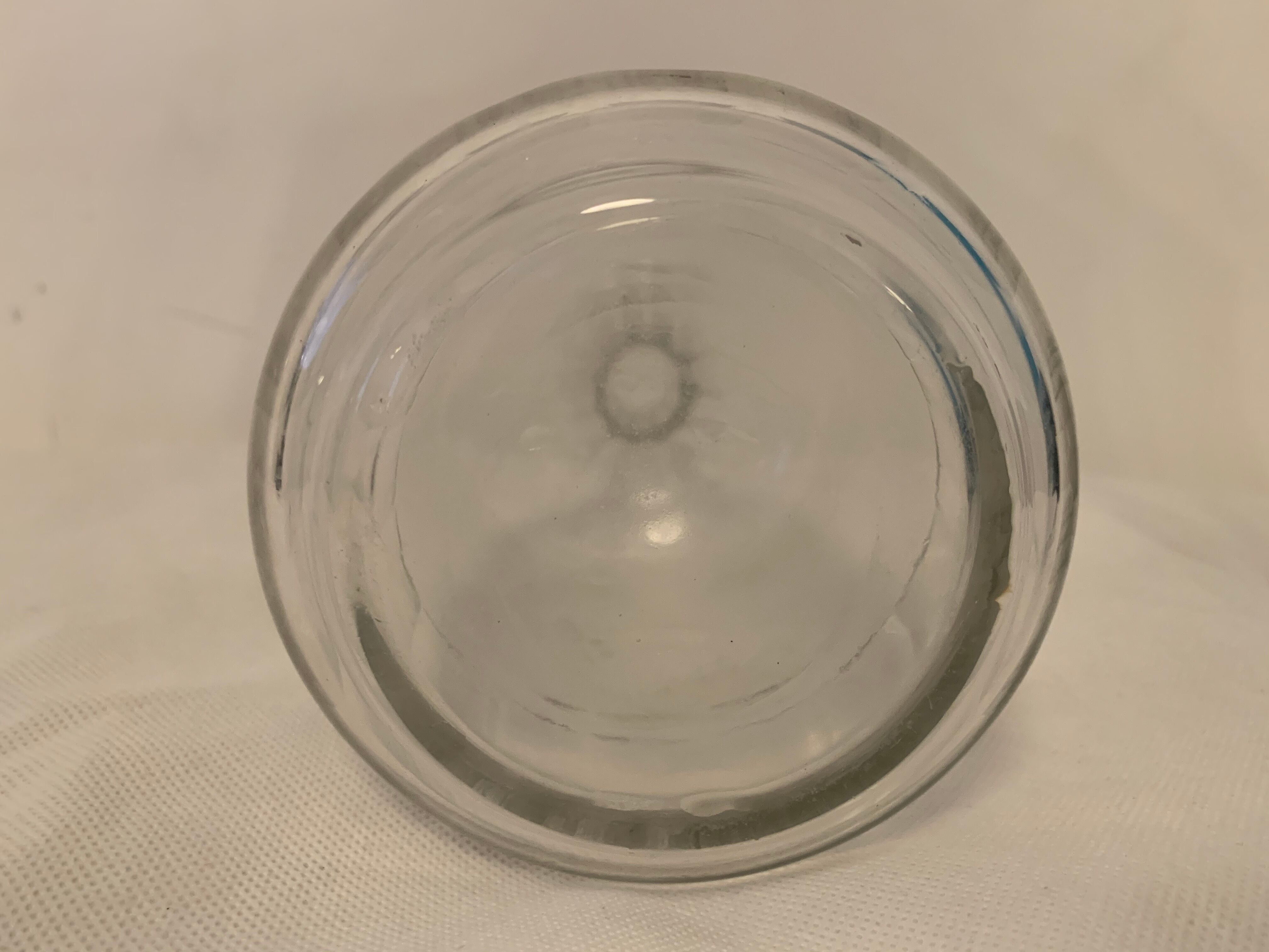 Old carafe with Baccarat 20th Mirabeau model cap