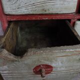 Antique workshop cabinet