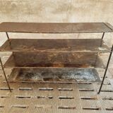 Industrial shelving kitchen rack steel