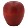 Sculpture of a giant red apple in wood, 1960s