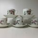 Lot de 5 tasses à café expresso en porcelaine de Limoges Haviland