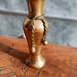 Vintage brass vase