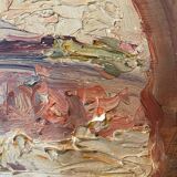 Old painting, orientalist landscape, signed marcel canet (1875- 1959)