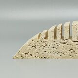 1970s Original Big Travertine Fish Sculpture by Enzo Mari for F.lli Mannelli