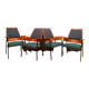 Set of four chairs, 1960s