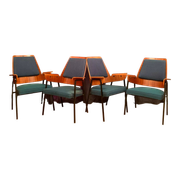 Set of four chairs, 1960s
