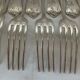 36 antique silver-plated cutlery sets "Boulenger"
