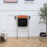 Vintage orange folding chair