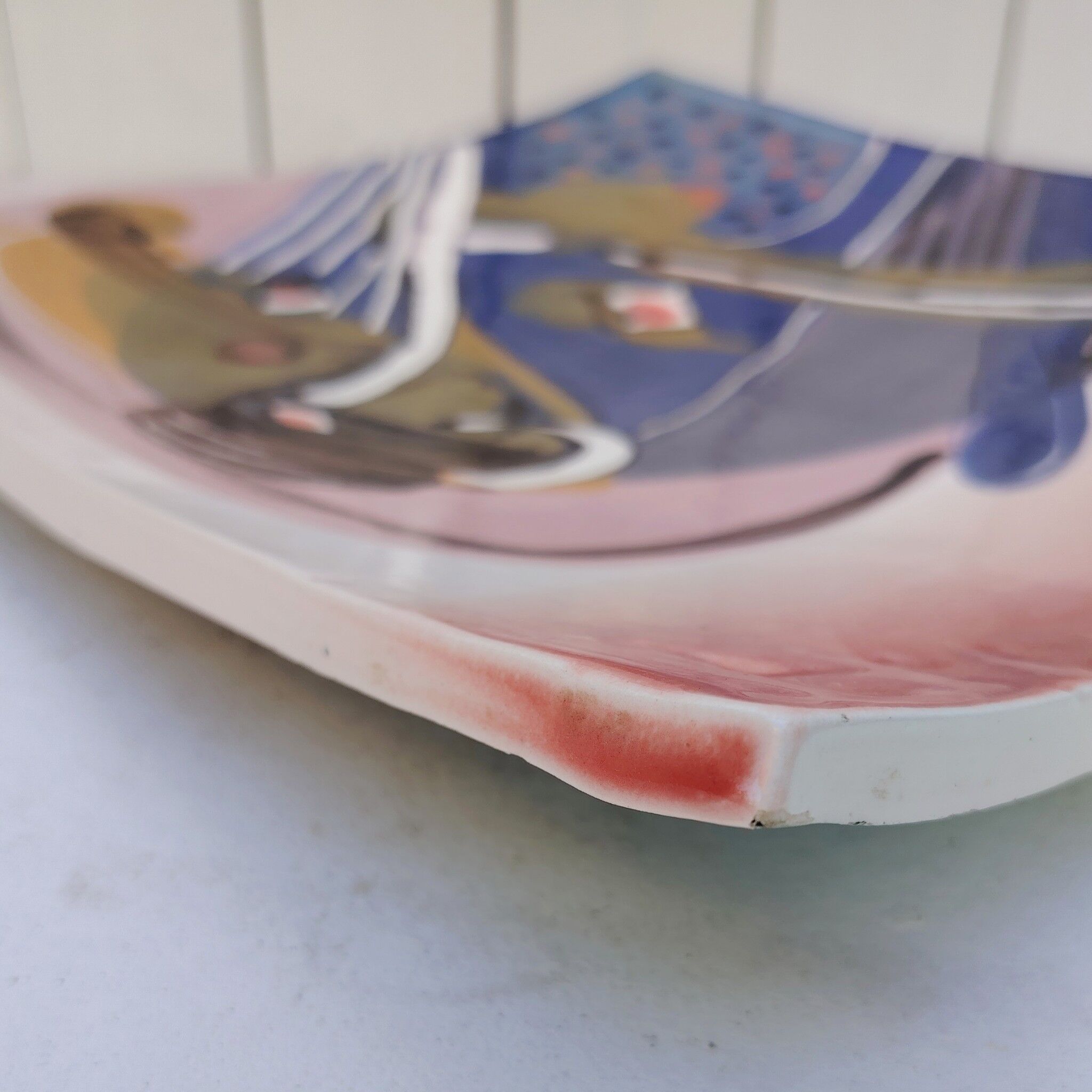 Grand vide poche céramique par Eduardo Constantino