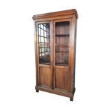 Library, wooden showcase