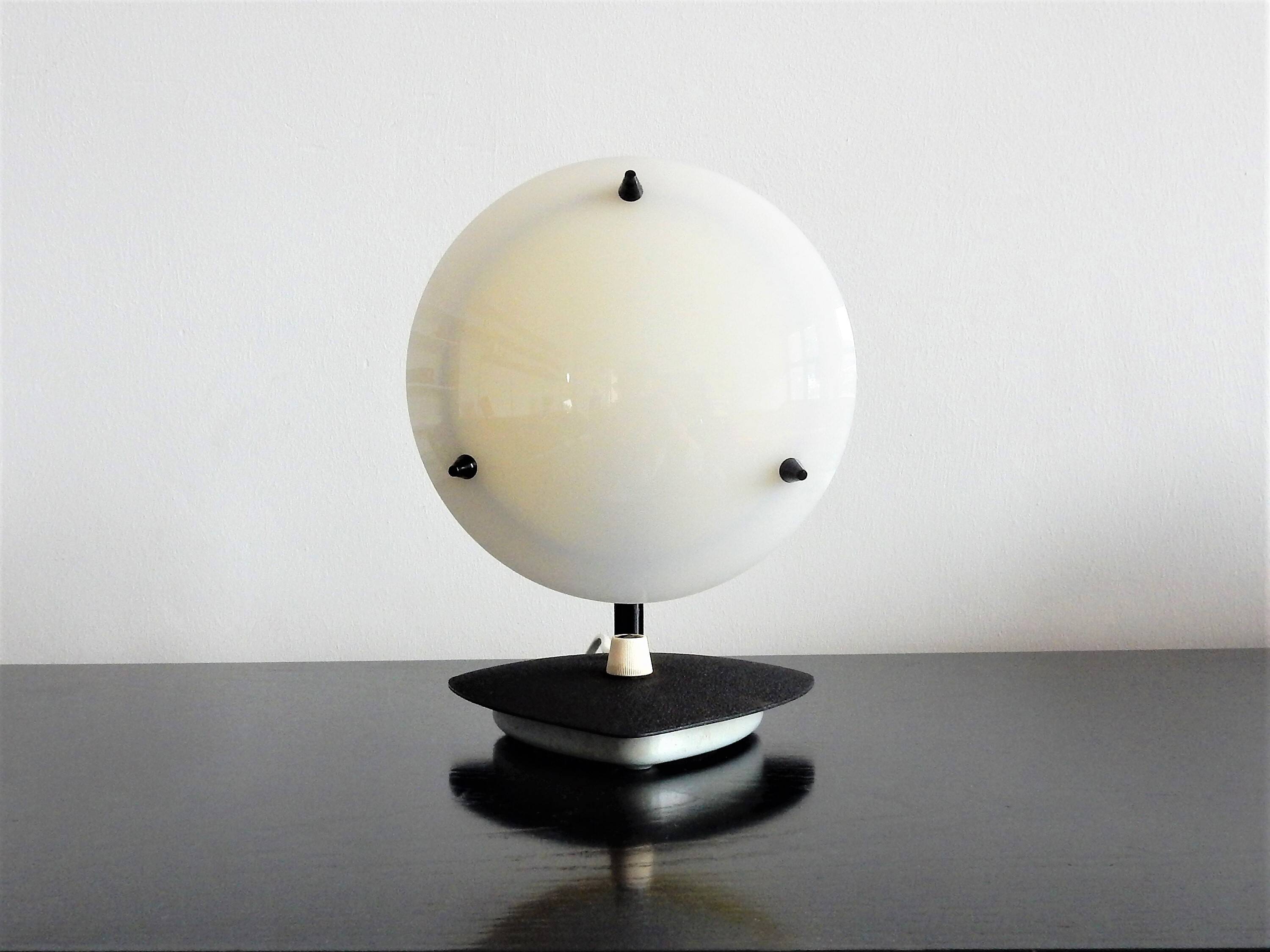 Vintage dimmable Sonnenkind table lamp for Télé Ambiance, France