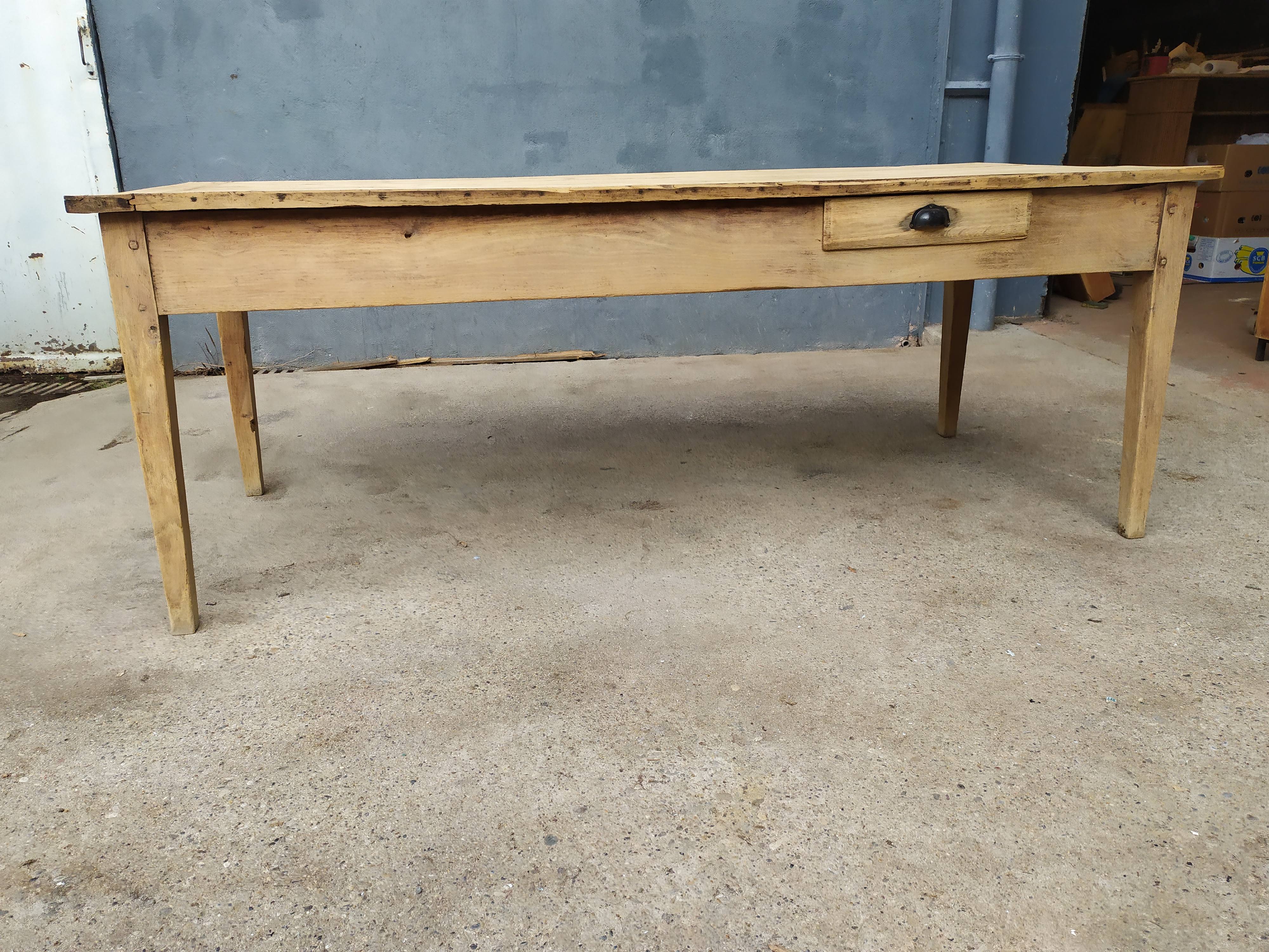 Table de ferme rallonge
