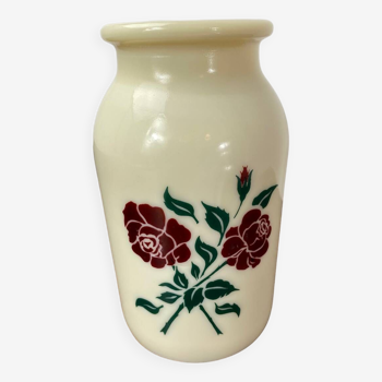 Opaline flower vase