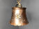 Brutalist copper pendant light, 1970s