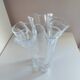 Crumpled Finnish Glass Vase