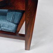 Fauteuil Capella par Illum Wikkelso pour Niels Eilersen. 1959.