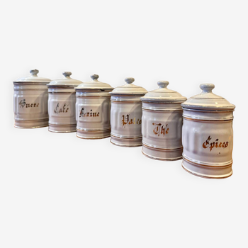 Series of old pots