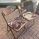 2 designer chairs from the 70s, Italy