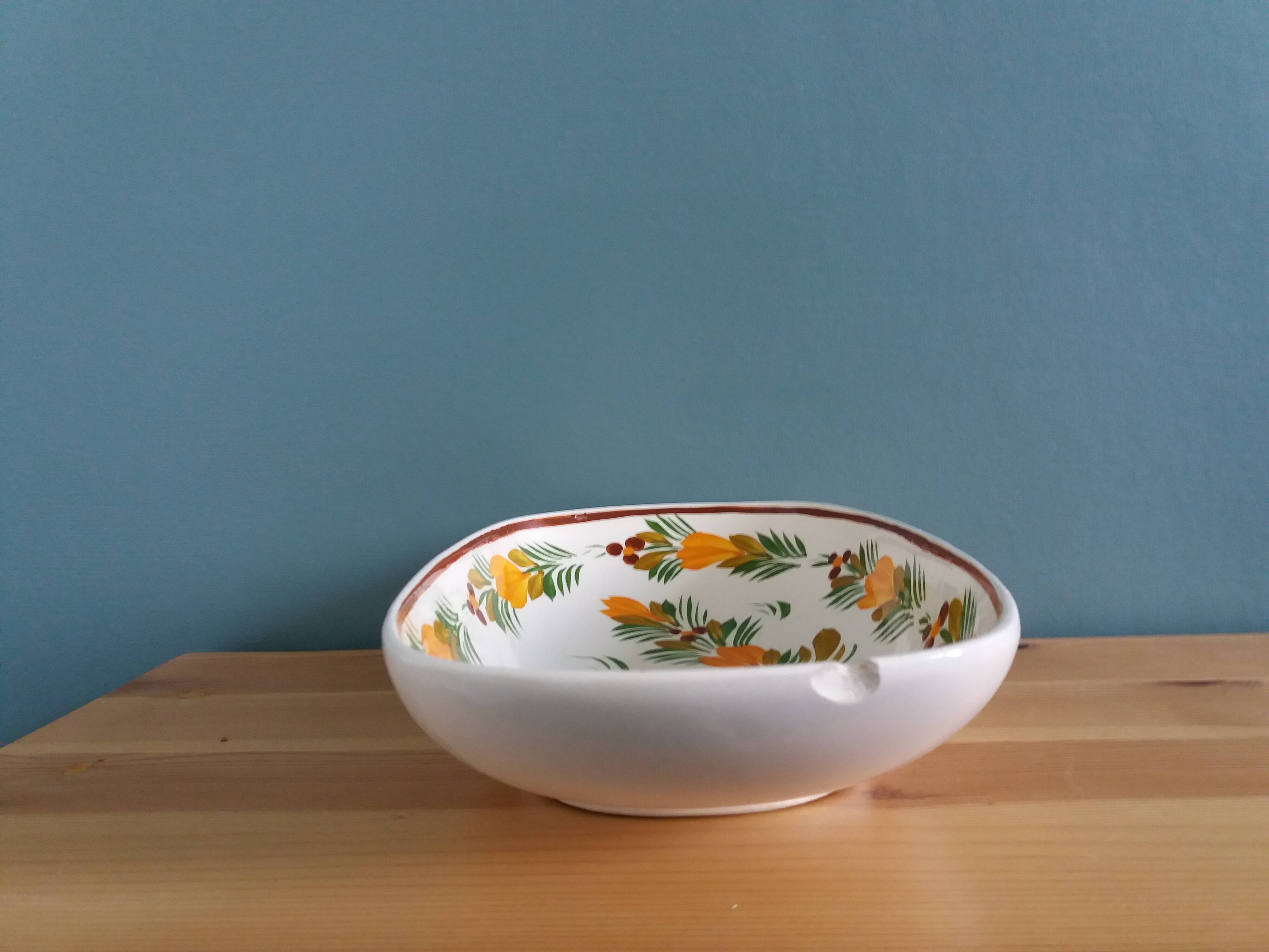 HB Henriot Quimper signed 70s ramekin empty pocket