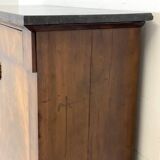 19th century mahogany and mahogany veneer secretary
