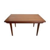 Scandinavian extendable teak table 147/191/235x88cm vintage an60