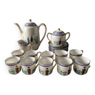 Service à café porcelaine japonaise