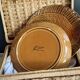 Set of 2 earthenware plates
