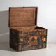 Antique Chinese chest painted in pine wood – China, circa 1900