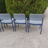 4 80's Souvignet chairs