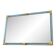 Contemporary Italian-Style Light Blue Mirror with Torchon-Torciglione